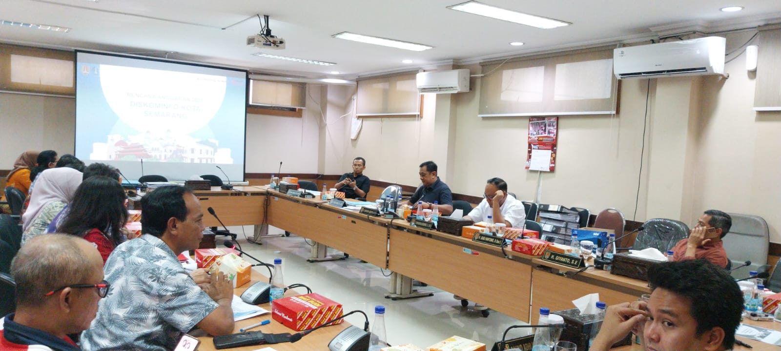 DISKOMINFO Kota Semarang Paparkan Rencana Anggaran Tahun 2025 ke Komisi A DPRD Kota Semarang